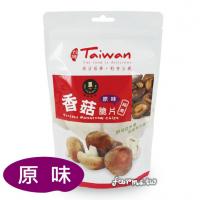 *[富強森-強森先生] 香菇脆片(原味)(素)80g*1包/~嚴選台灣本土香菇 口感酥脆鮮甜 利用低溫烘培技術，保持食物形狀