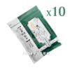 [薑麻園-神農薑麻] 神農薑麻生薑精油貼布(大包裝20片)*10密封夾鏈袋